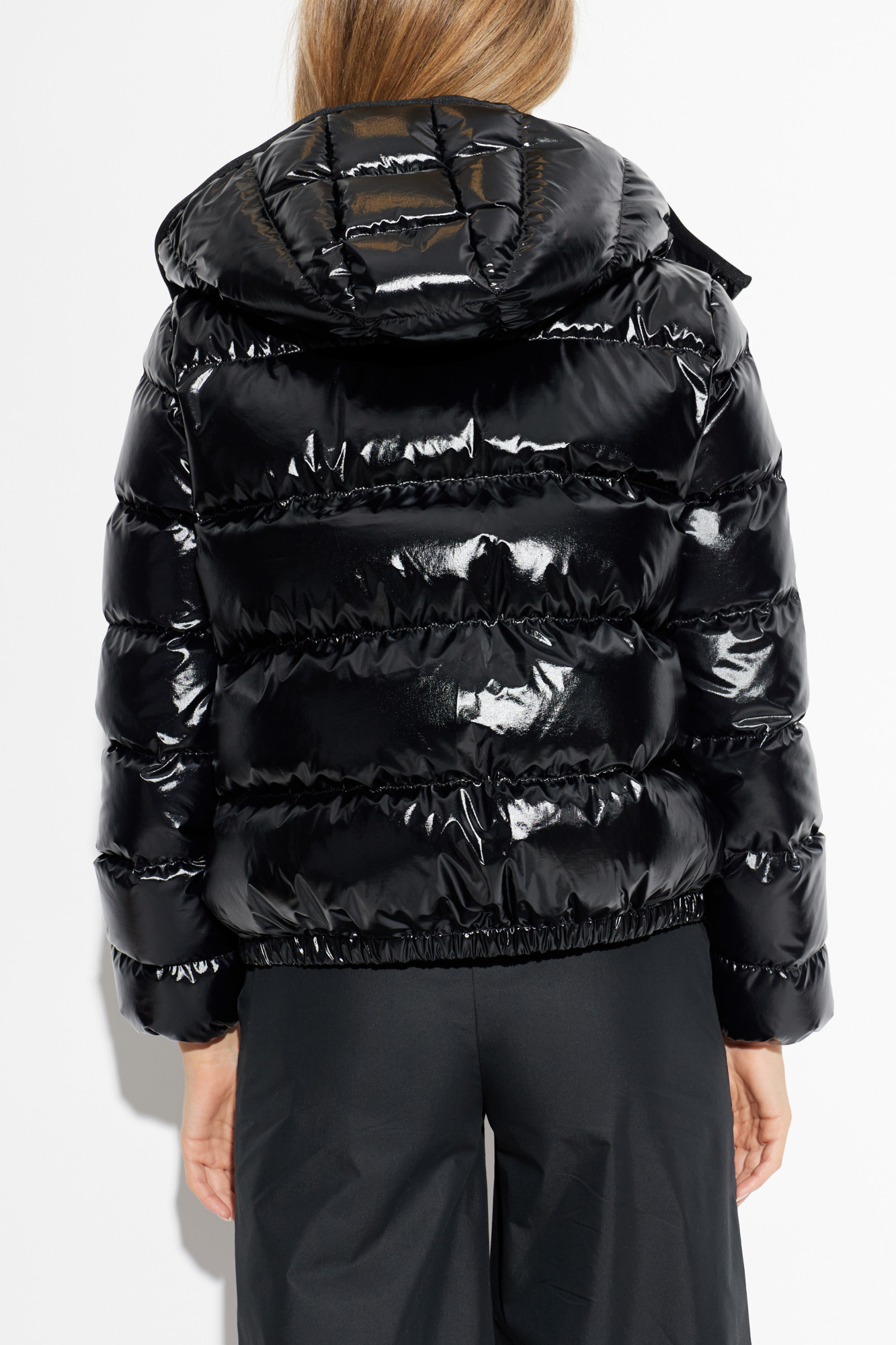 Preto Casaco de penas 'Andro' Moncler - Vitkac Brazil